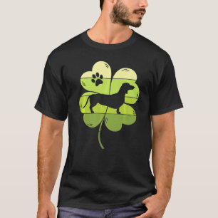 Dachshund Is My Lucky Charm Dog St Patricks Day T-Shirt