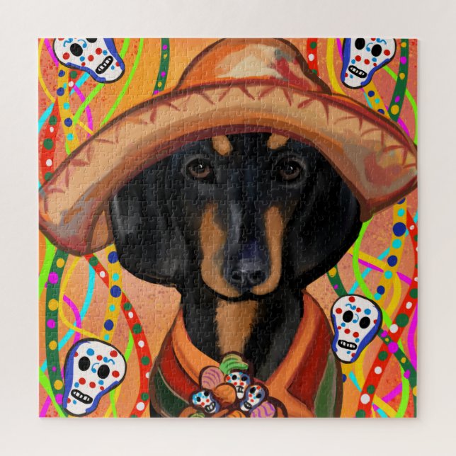 DACHSHUND     JIGSAW PUZZLE (Vertical)