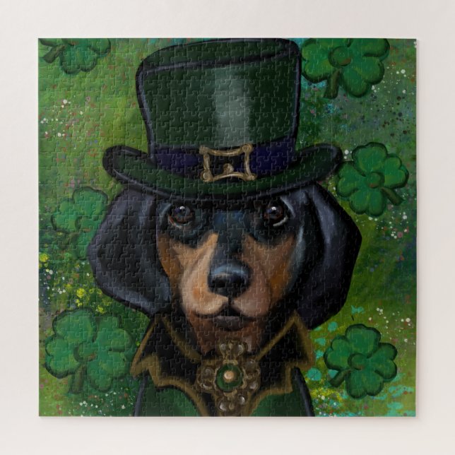 Dachshund  jigsaw puzzle (Vertical)