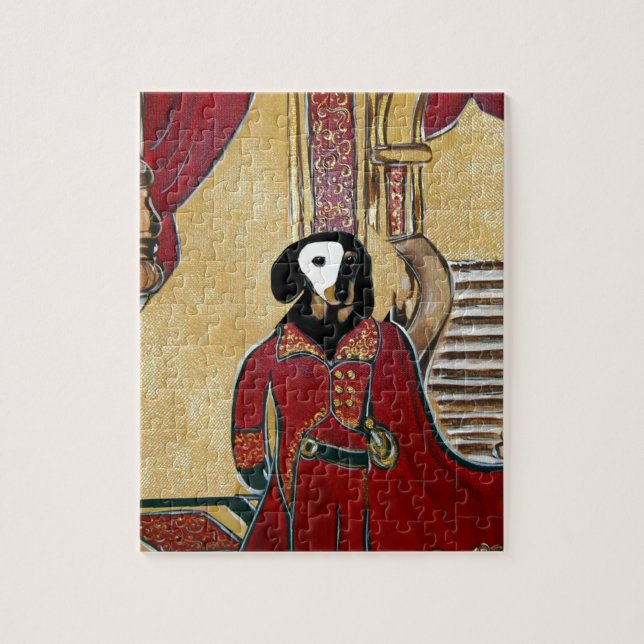 DACHSHUND JIGSAW PUZZLE (Vertical)