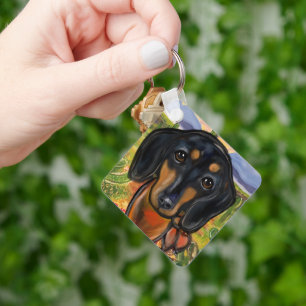 DACHSHUND KEY RING