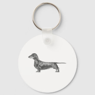 Dachshund Key Ring