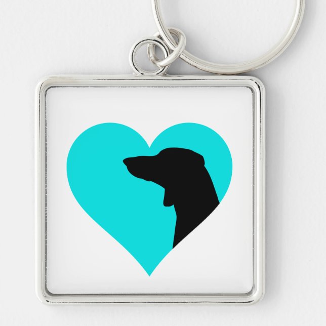 Dachshund   key ring (Front)