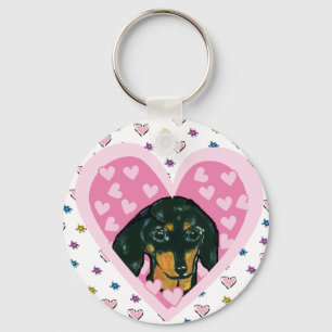 Dachshund Key Ring