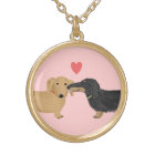 Dachshund Kiss with Heart | Wiener Dog Lover's