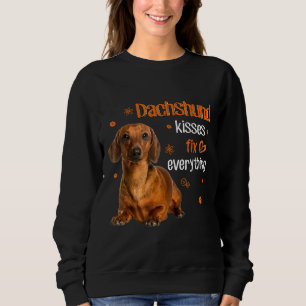 Dachshund Kisses Fix Everything Dachshund Lover Sweatshirt