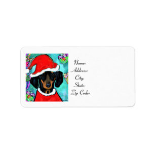 DACHSHUND LABEL