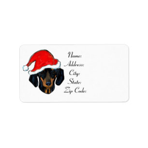 DACHSHUND LABEL