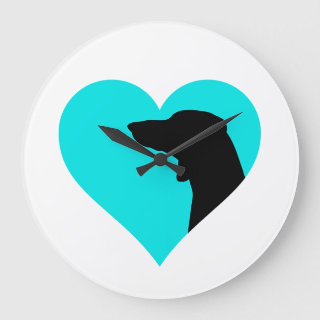 Dachshund    large clock (Front)