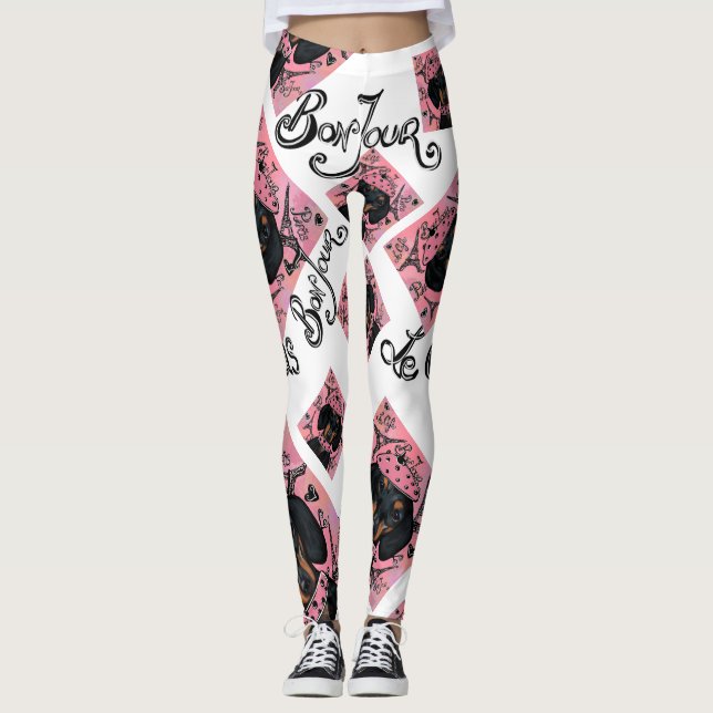 DACHSHUND         LEGGINGS (Front)