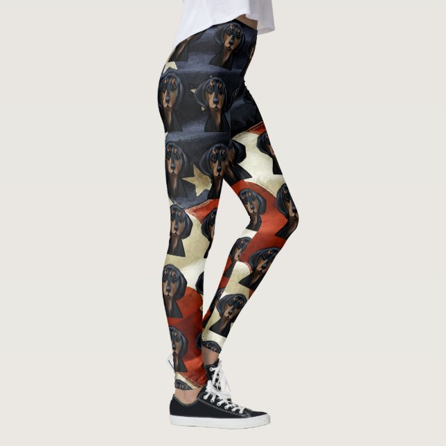DACHSHUND LEGGINGS (Right)