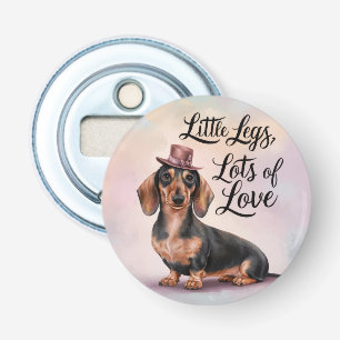 Dachshund Little Legs Lots of Love Bottle Opener