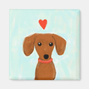 Dachshund Love Magnet