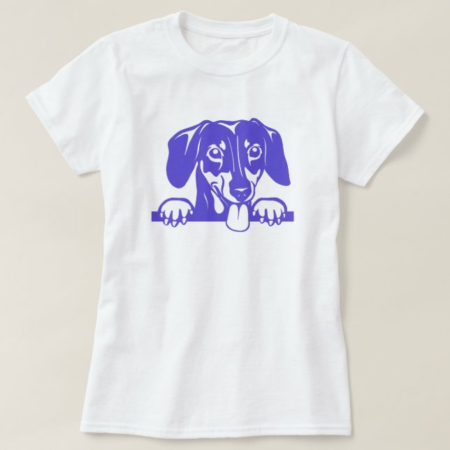 Dachshund Love T-Shirt (Design Front)