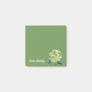 Dachshund  Love Tree Custom  Post-it Notes
