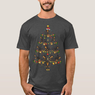 Dachshund Lover Xmas Matching Santa Dachshund Chri T-Shirt