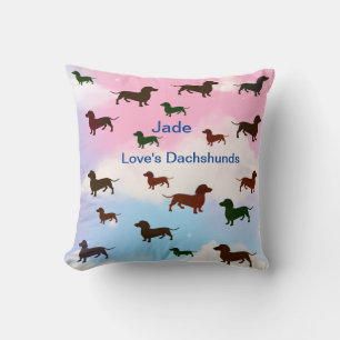 Dachshund Lover's Cushion
