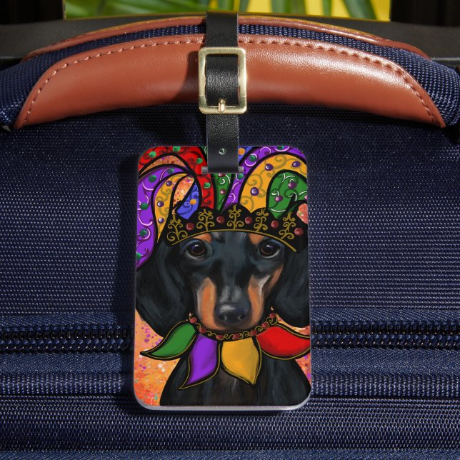DACHSHUND                  LUGGAGE TAG (Front Insitu 2)