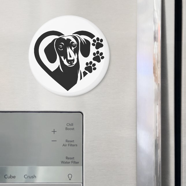 Dachshund Magnet (In Situ (Fridge))