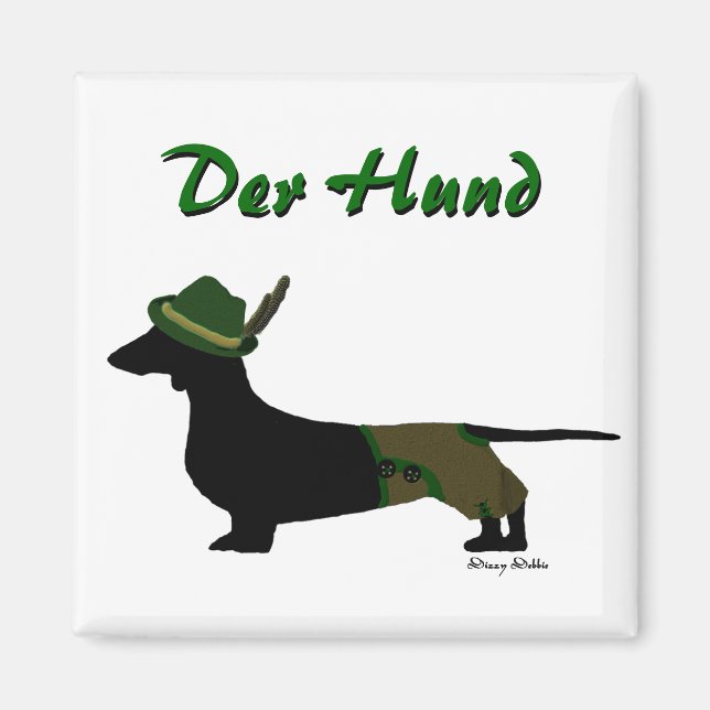 Dachshund Magnet (Front)