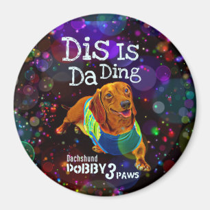 Dachshund Magnet Dobby 3Paws