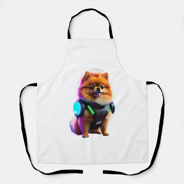 Dachshund Mama Apron (Front)