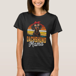 Dachshund Mama Best Dachshund Mum Ever Mother's Da T-Shirt