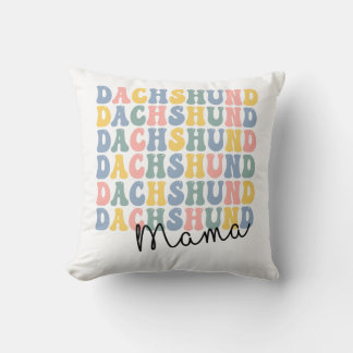 Dachshund Mama Cushion