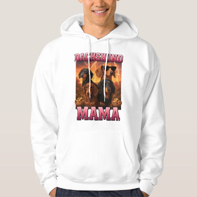 Dachshund Mama Hoodie (Front)
