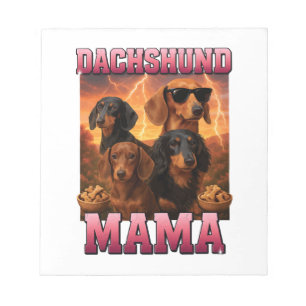 Dachshund Mama Notepad