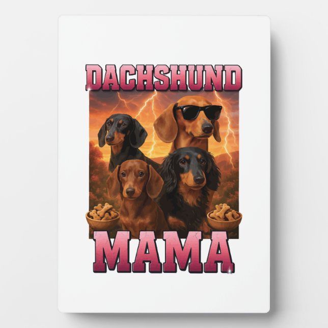 Dachshund Mama Plaque (Front)