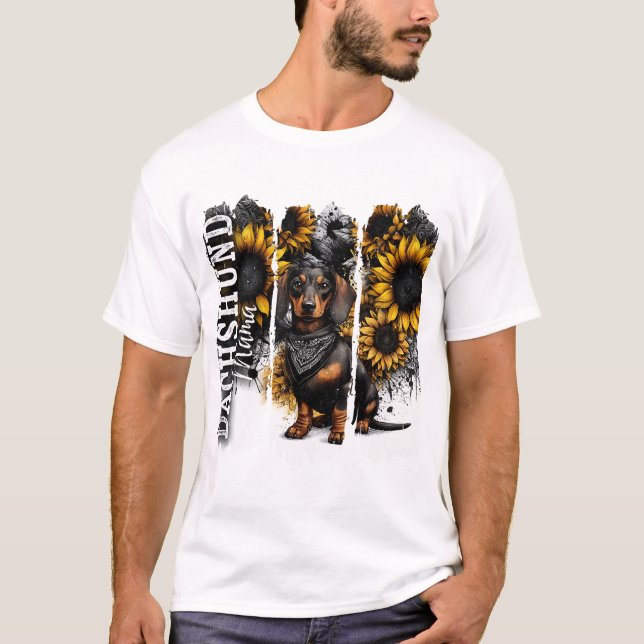 Dachshund Mama  T-Shirt (Front)