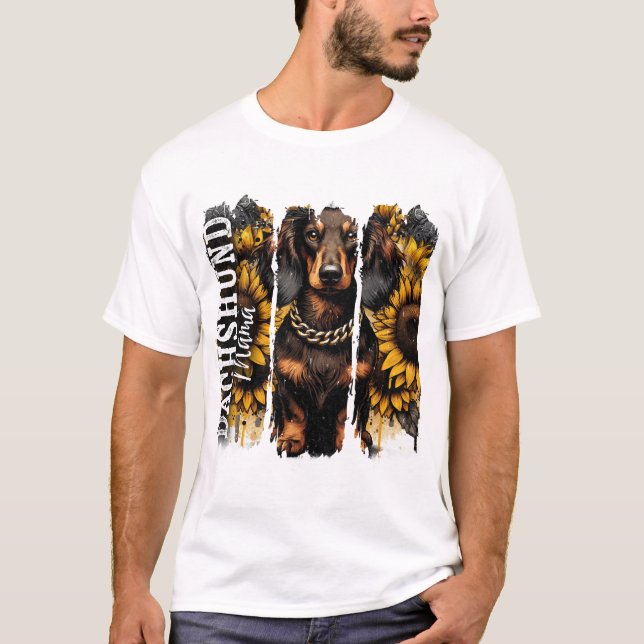 Dachshund Mama T-Shirt (Front)