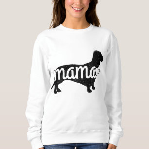 Dachshund Mama Wiener Dog Doxie Mum Funny Cute Gif Sweatshirt