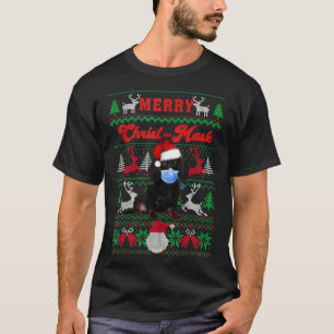 Dachshund Merry Christmask Ugly Christmas Sweaters