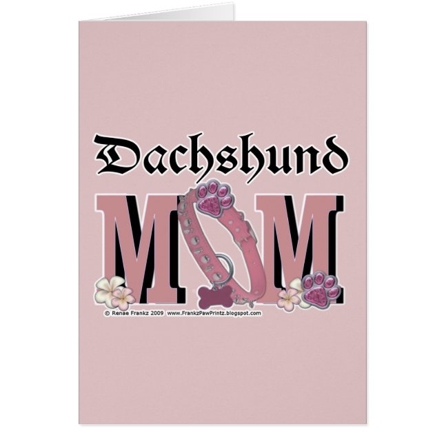 Dachshund MOM (Front)