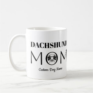  Dachshund MOM Birthday Gift For Mum, Dog Mum Coffee Mug