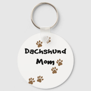 Dachshund Mom Key Ring