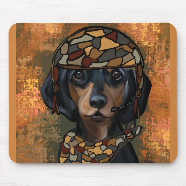 DACHSHUND MOUSE PAD (Front)