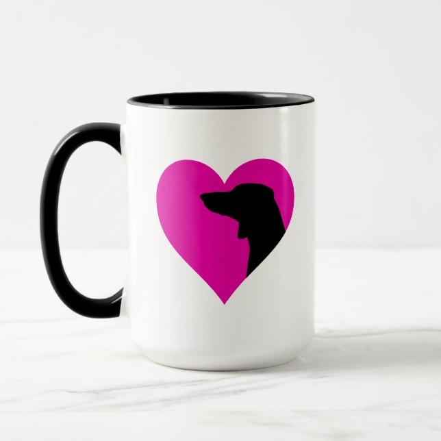 Dachshund    mug (Left)