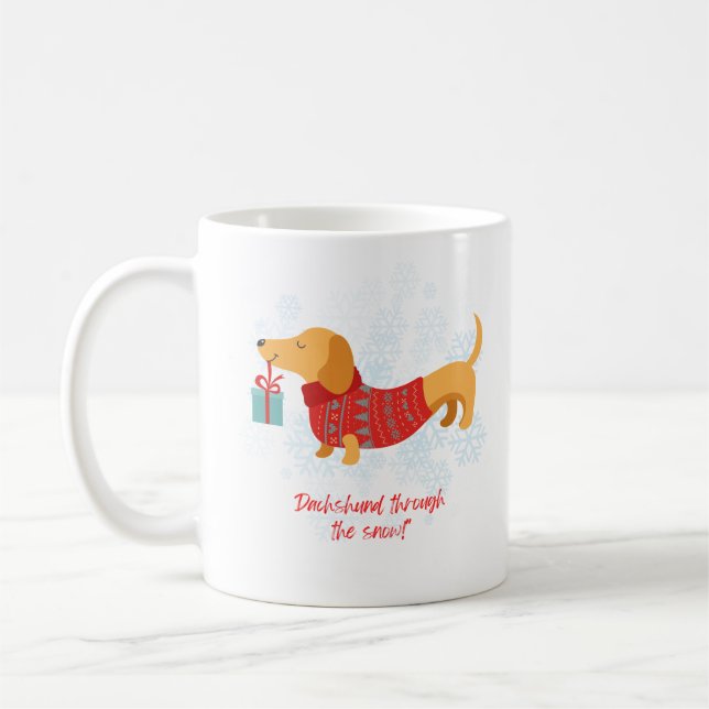 Dachshund Mug (Left)