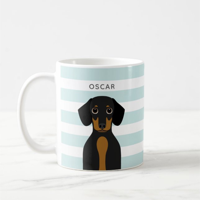 Dachshund Mugs (Left)