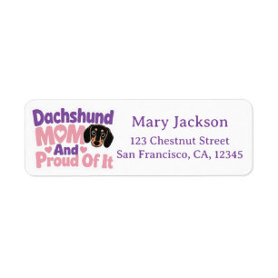 Dachshund Mum and Proud of It