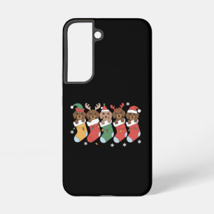Dachshund Mum Christmas Dog Lover Gift New Year Samsung Galaxy Case