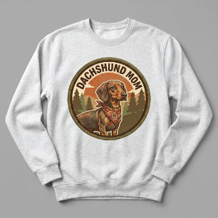 Dachshund Mum Crewneck Wiener Dog Mum Gift For Her Sweatshirt