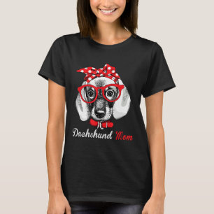 Dachshund Mum Doxie Wiener Lover Mother S Day T-Shirt