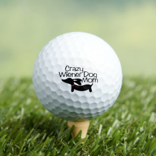 Dachshund Mum Golfer Gift for Wiener Dog Moms Golf Balls