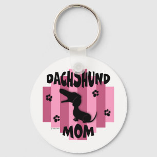 Dachshund Mum Keychain