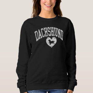 Dachshund Mum Mama For Women Weiner Dog Mama Lady Sweatshirt