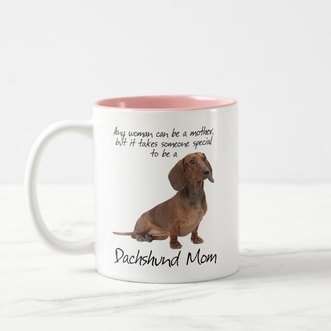 Dachshund Mum Mug (Left)